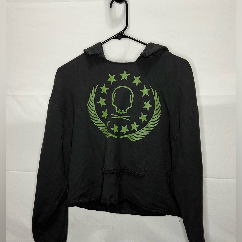 The Drive distressed hoody.